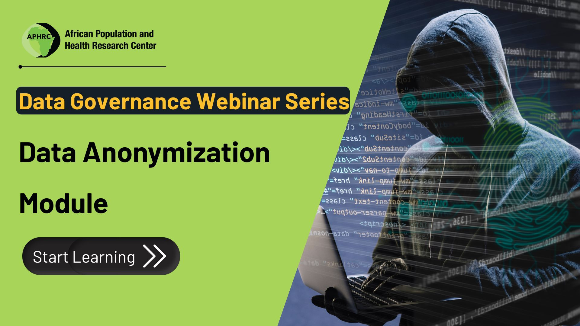 Data Anonymization Webinar